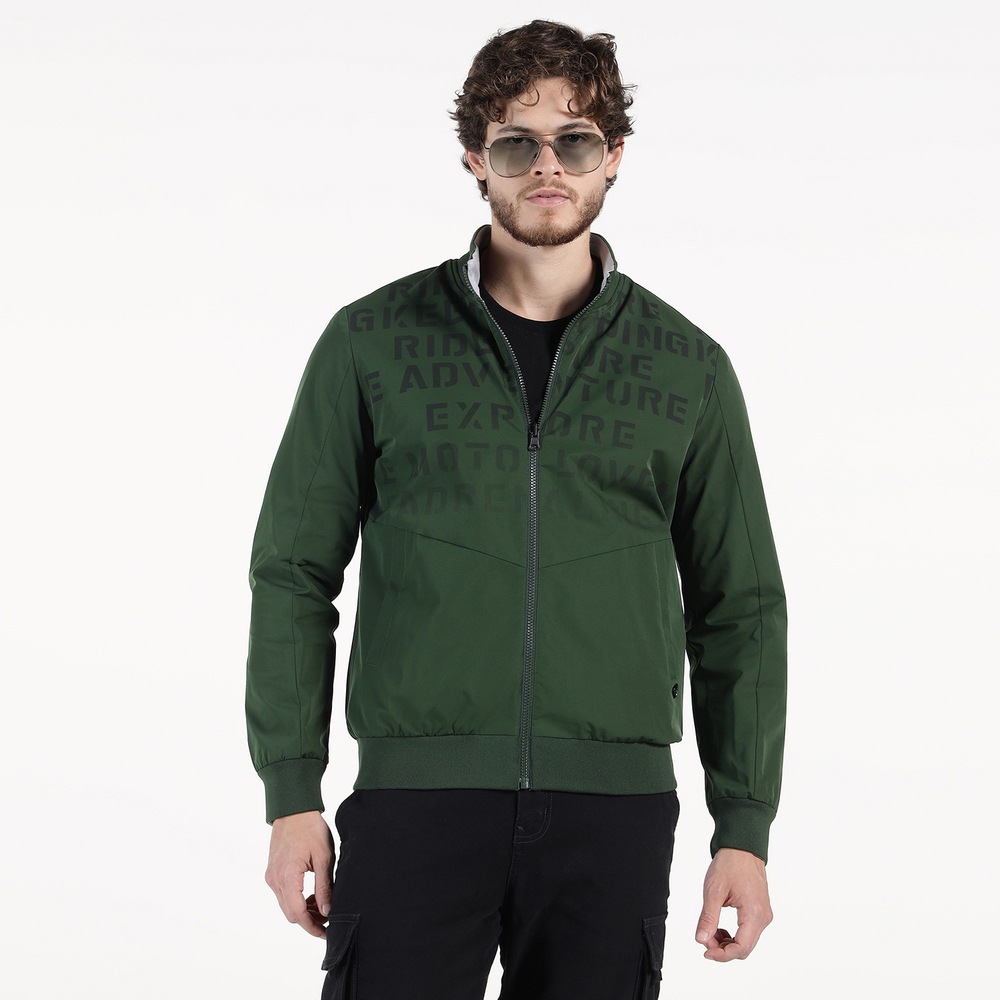 Куртка-бомбер двусторонняя Royal Enfield Ousten REVERSIBLE JACKET