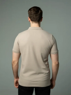 Футболка поло с коротким рукавом хлопок