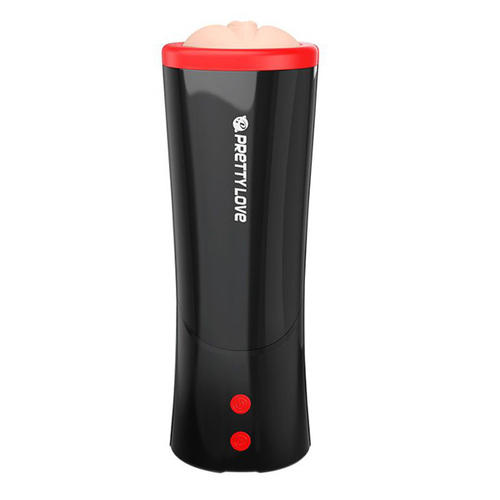 Автоматический мастурбатор-вагина 24,6см с голосовым сопровождением Pretty Love Ozzy BM-00900T54S