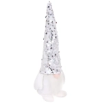 Сувенир с подстветкой «Волшебный лесовичок» 9*7*27 см, серебро