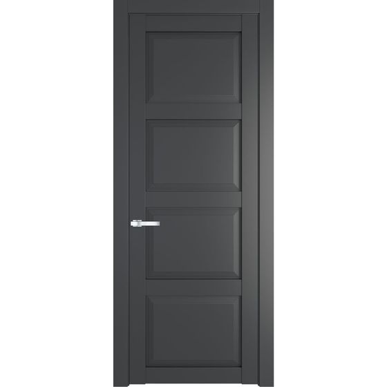 Межкомнатная дверь эмаль Profil Doors 2.4.1PD графит глухая