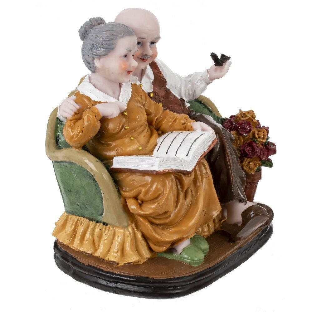 GAEM Фигурка декоративная "Бабушка с дедушкой", L16 W12 H15,5 см