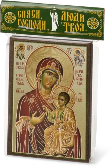 Икона БМ "Вратарница" 6х9 на МДФ-6