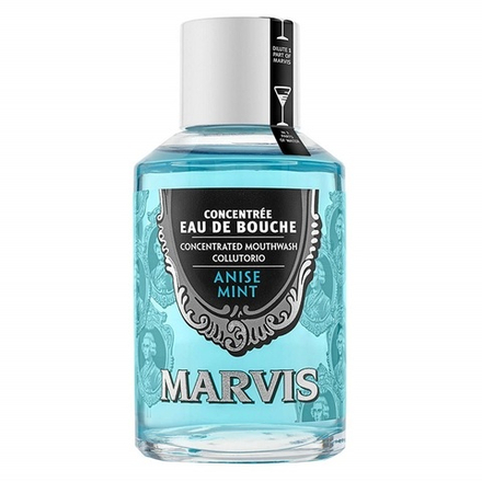 Marvis Mouthwash Anise Mint - Ополаскиватель концентрат для полости рта Анис 120 мл