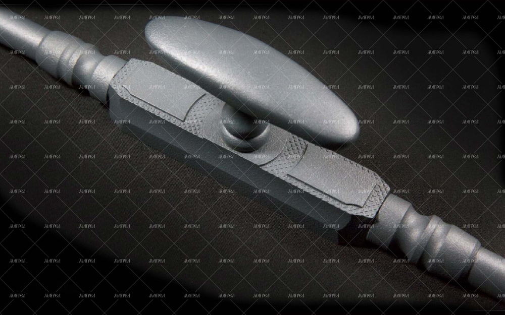 Кремон шпингалет серый цвет