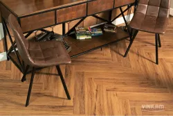 Vinilam Parquet Herringbone Click Паркет Де Вилль, 2,07 м²