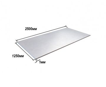 Лист метал. г/к 1250х2500