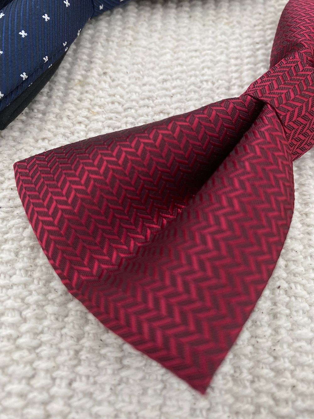 Галстук-бабочка (бордовая)