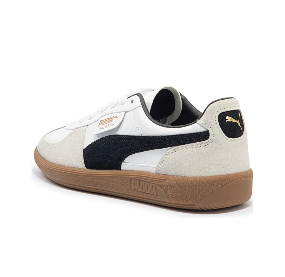 Кроссовки Puma Palermo Leather 'White Vapor Grey Gum' 396464-01