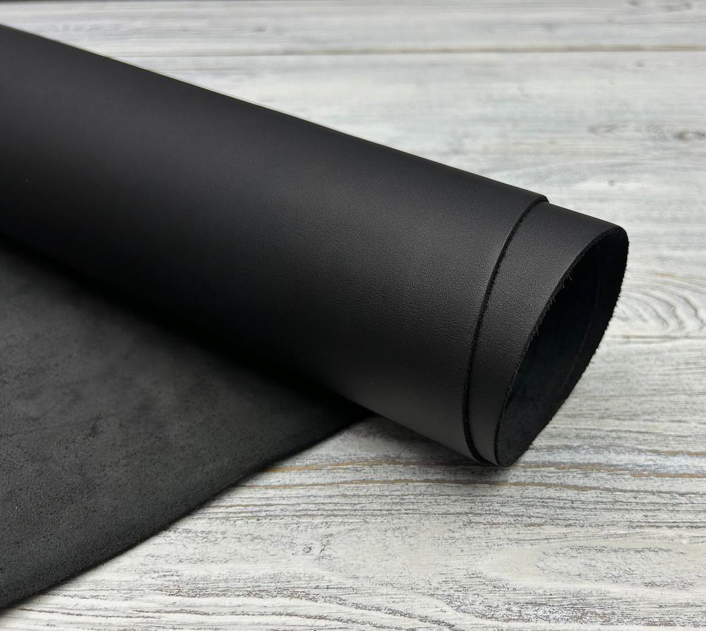 Majesty Nero (1,8-2,0 мм), цв. Черный, натуральная кожа