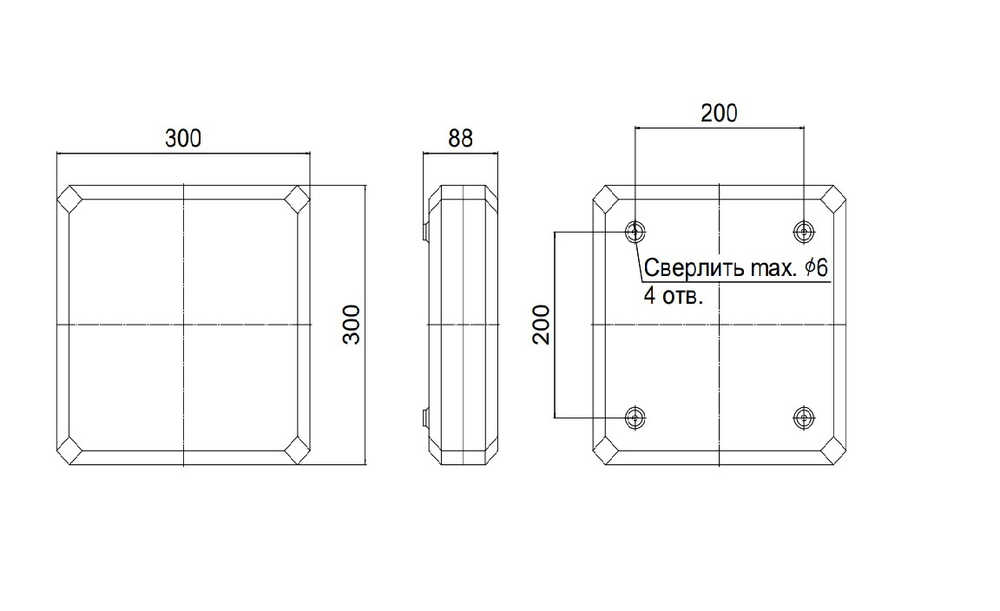 Световой указатель BS-SPUTNIK-10-S1-24 Белый свет a15960
