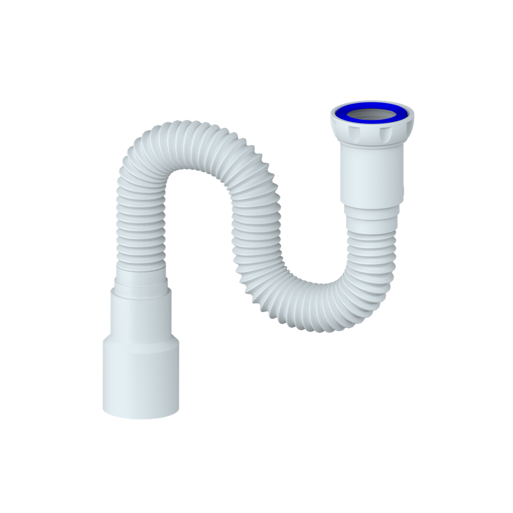 D85 ГИБКОЕ СОЕДИНЕНИЕ 800мм д.40хд.40/50 С ГАЙКОЙ 1 1/2