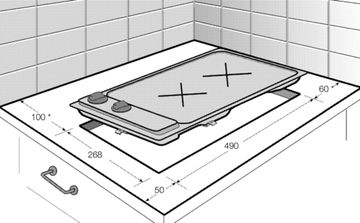 Варильна поверхня електрична Domino BEKO HDCC 32200 X