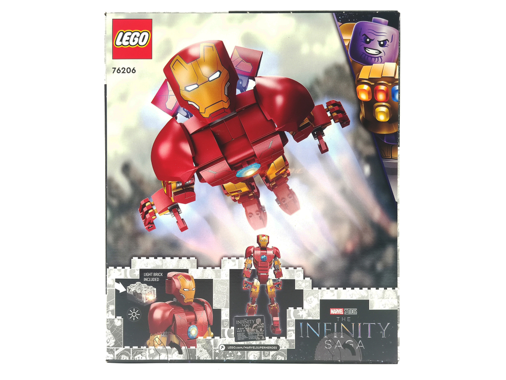 Конструктор LEGO Super Heroes 76206 Железный человек