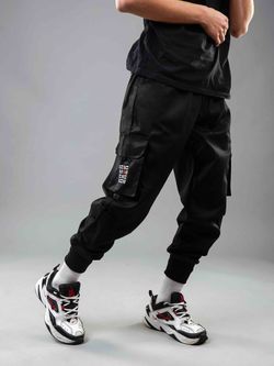 Джоггеры Jogger Street Black Jam Black Pocket