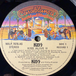 Kiss ‎– Alive II 2LP (Канада 1977г.) Т