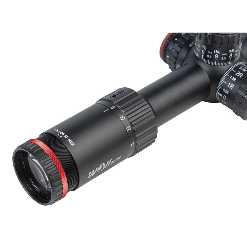 Прицел оптический Veber Wolf Alfa 3-15x44 SF MR2