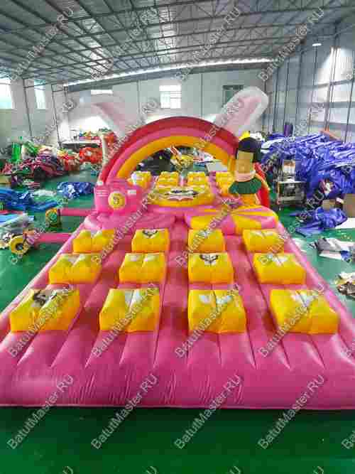 Надувная игра "Радужный кролик"