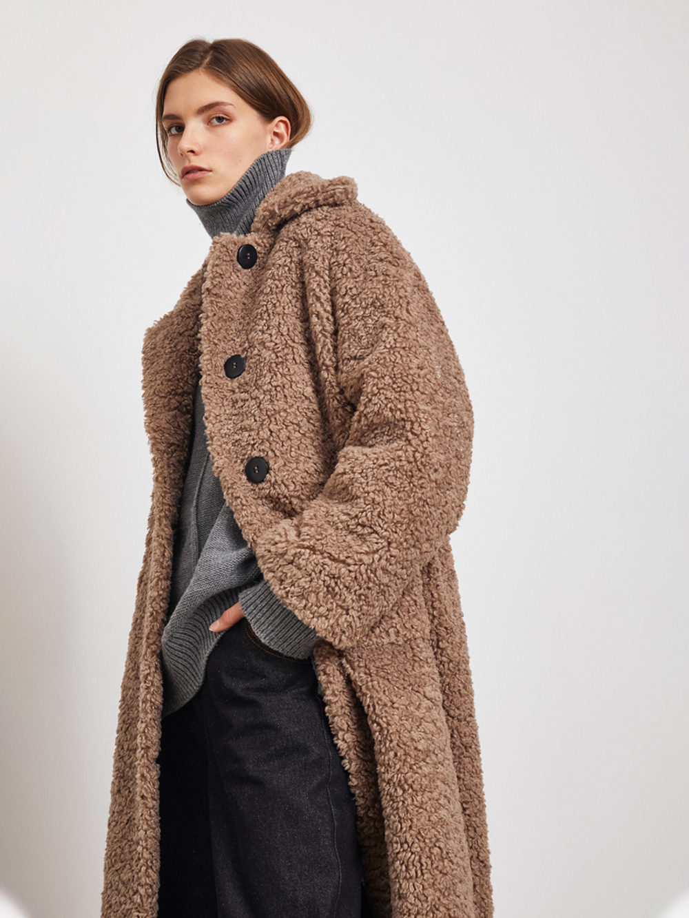 Пальто Alpaca Brown