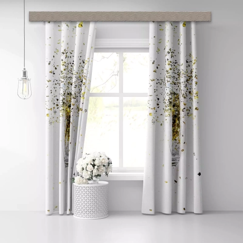 106136 ШТОРА БЛЭКАУТ МАТОВЫЙ НОВЫЙ ГОД 145*260