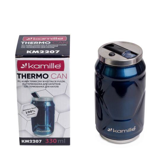Термобанка 330 мл из нержавеющей стали Kamille