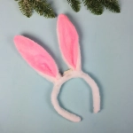 Ободок карнавальный «Зайчик» с подсветкой