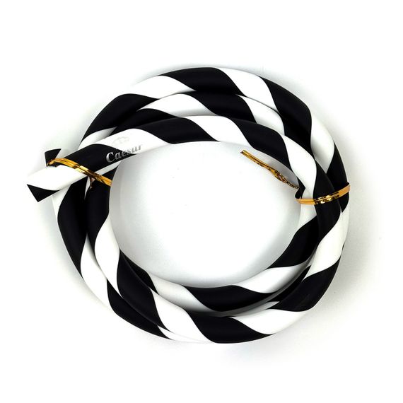 Шланг Caesar Matt Striped - Black/White