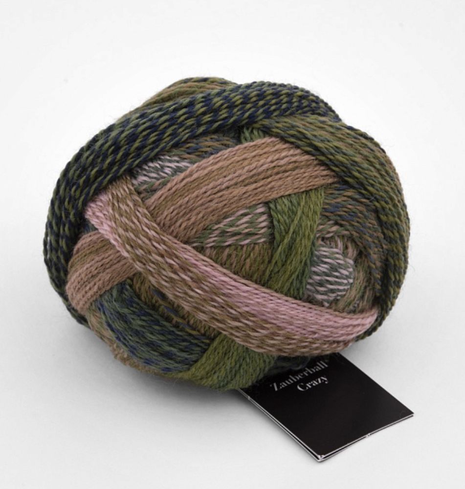 Пряжа Crazy Zauberball (2292/Падающая звезда), 420м/100гр