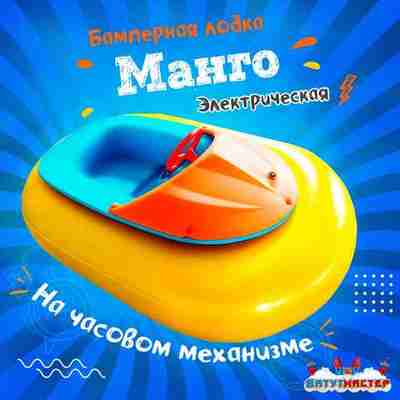 Электрическая бамперная лодка «Манго» на часовом механизме