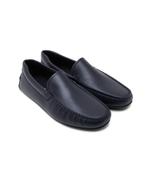 Кожаные мокасины noel BOSS BLACK - темно-синий(50517134)