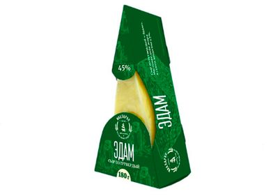 Сыр полутвердый &quot;Эдам&quot; 180г.