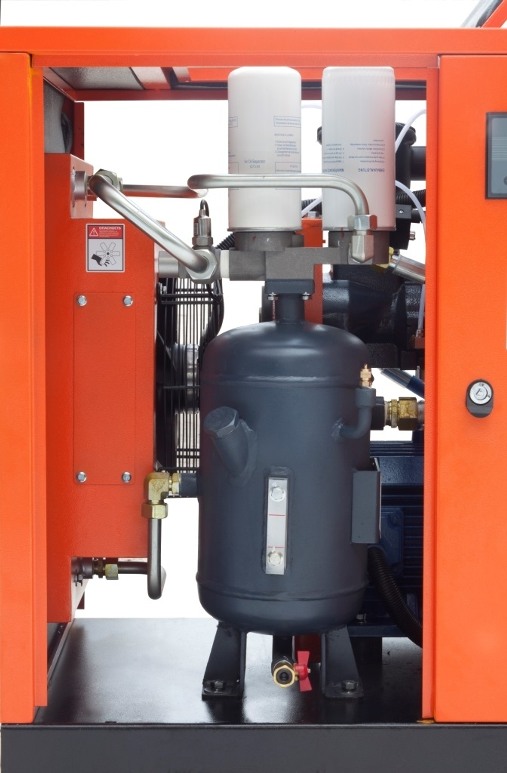 Станция компрессорная электрическая ЗИФ-СВЭ-0,7/1,0 ШМ ременная