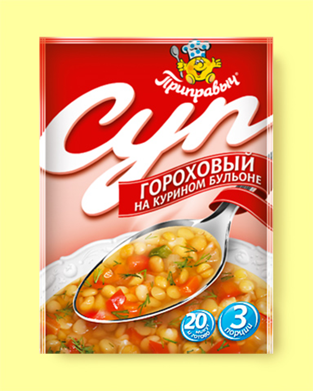 СУП ГОРОХОВЫЙ НА КУРИНОМ БУЛЬОНЕ 60 г