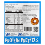 Crisp Power, Протеиновые крендели, морская соль, 6 пакетиков по 50 г (1,75 унции)