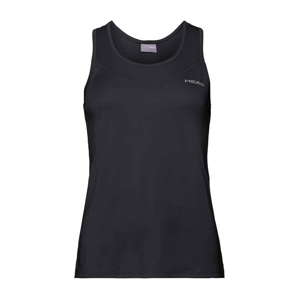 Майка женская HEAD Easy Court Tank Top 814560-BK-M, размер M, черный