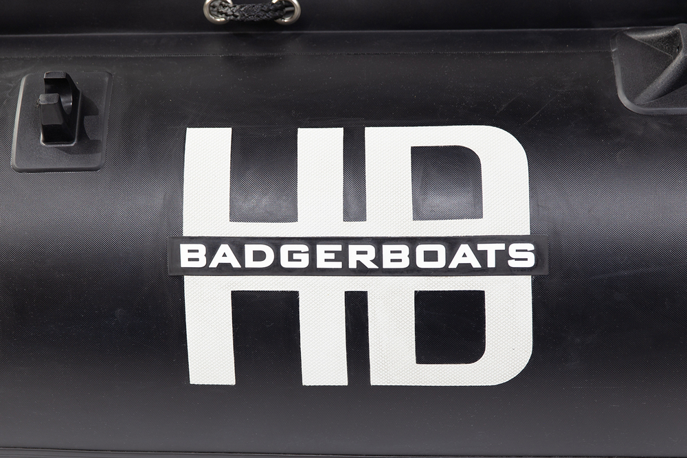 Надувная ПВХ-лодка BADGER Heavy Duty 430 AL, Серый