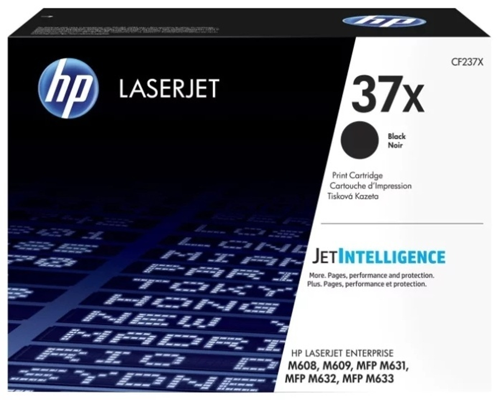 Картриджи HP CF237X LaserJet 37X черный