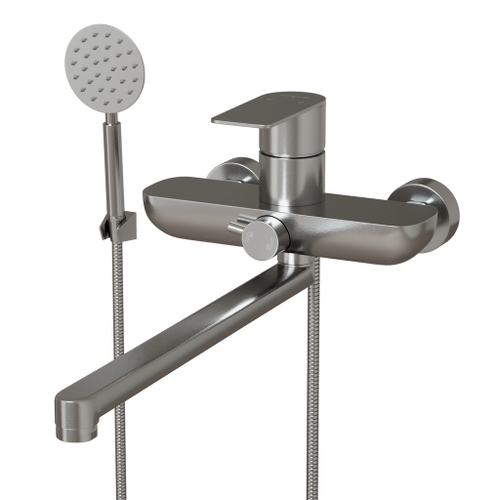 Смеситель для ванны и раковины 35k MIXLINE MLSS-021 НЕРЖ