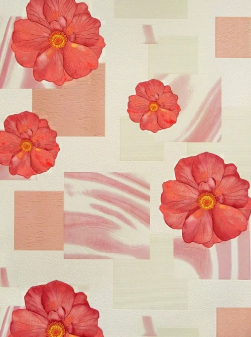 Обои 97502 винил МЕЛОДИЯ 0,53*10м розовый