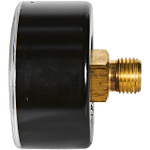 Манометр аксиальный STOUT - 1/4" (D50 мм, шкала 0-6 бар)