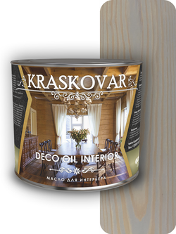 Масло для интерьера Kraskovar Deco Oil Interior айсберг