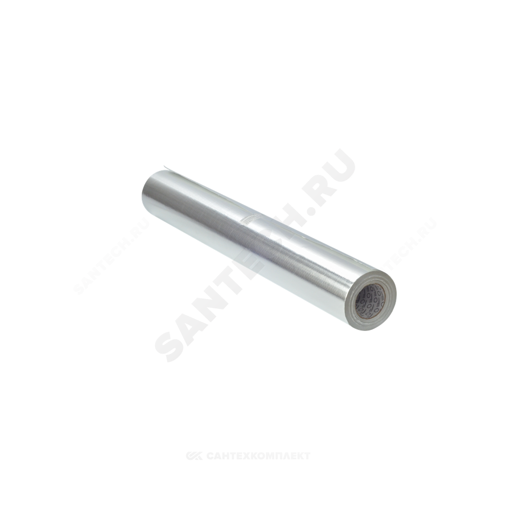 Стеклоткань ENERGOPACK TK SK 1000х25 самоклеящийся с покрытием алюминий рулон Energoflex EPKR125TKSK