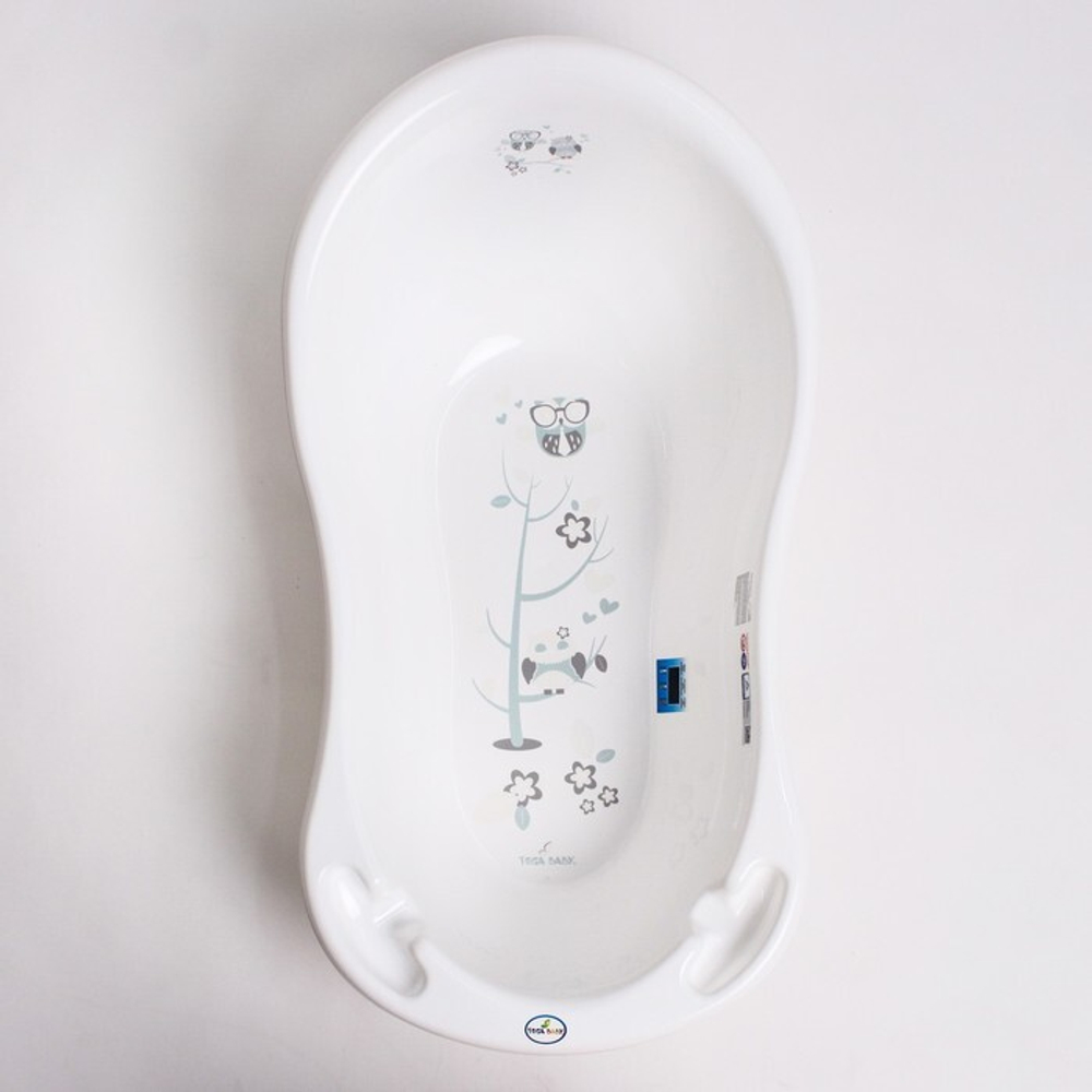 Ванна детская 86 см "Совы" серый