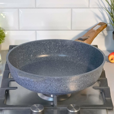 Сковорода 26см Premium blue со съемной ручкой