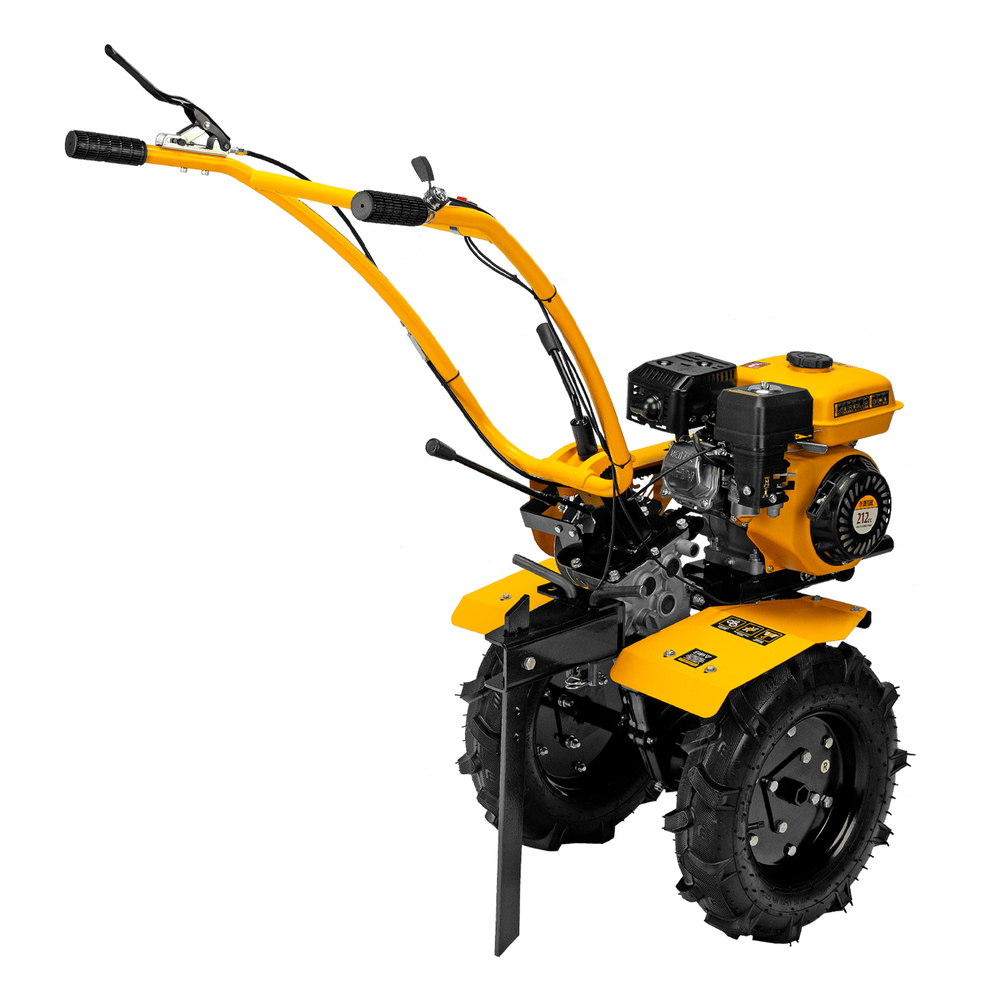 Мотоблок DPT-170S, 7 л.с., ремен.сцеп, фрез 3х4, ШОМ, передачи 2В/1Н Denzel