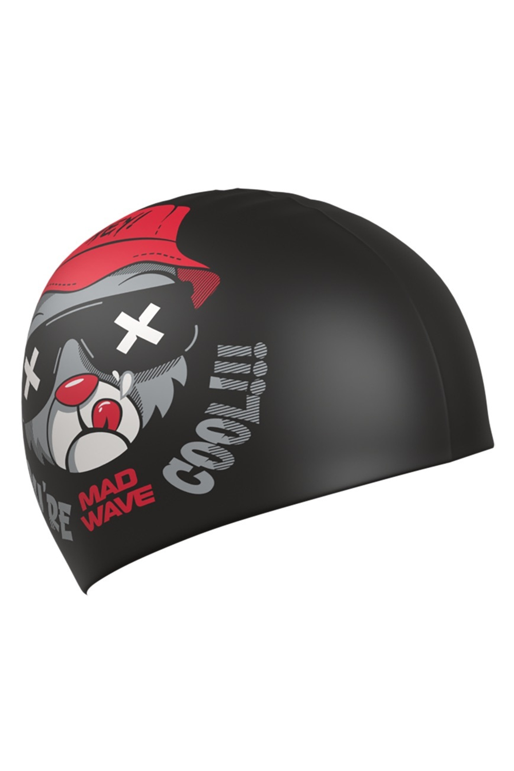 ШАПОЧКА MADWAVE COOL BEAR СИЛИКОНОВАЯ