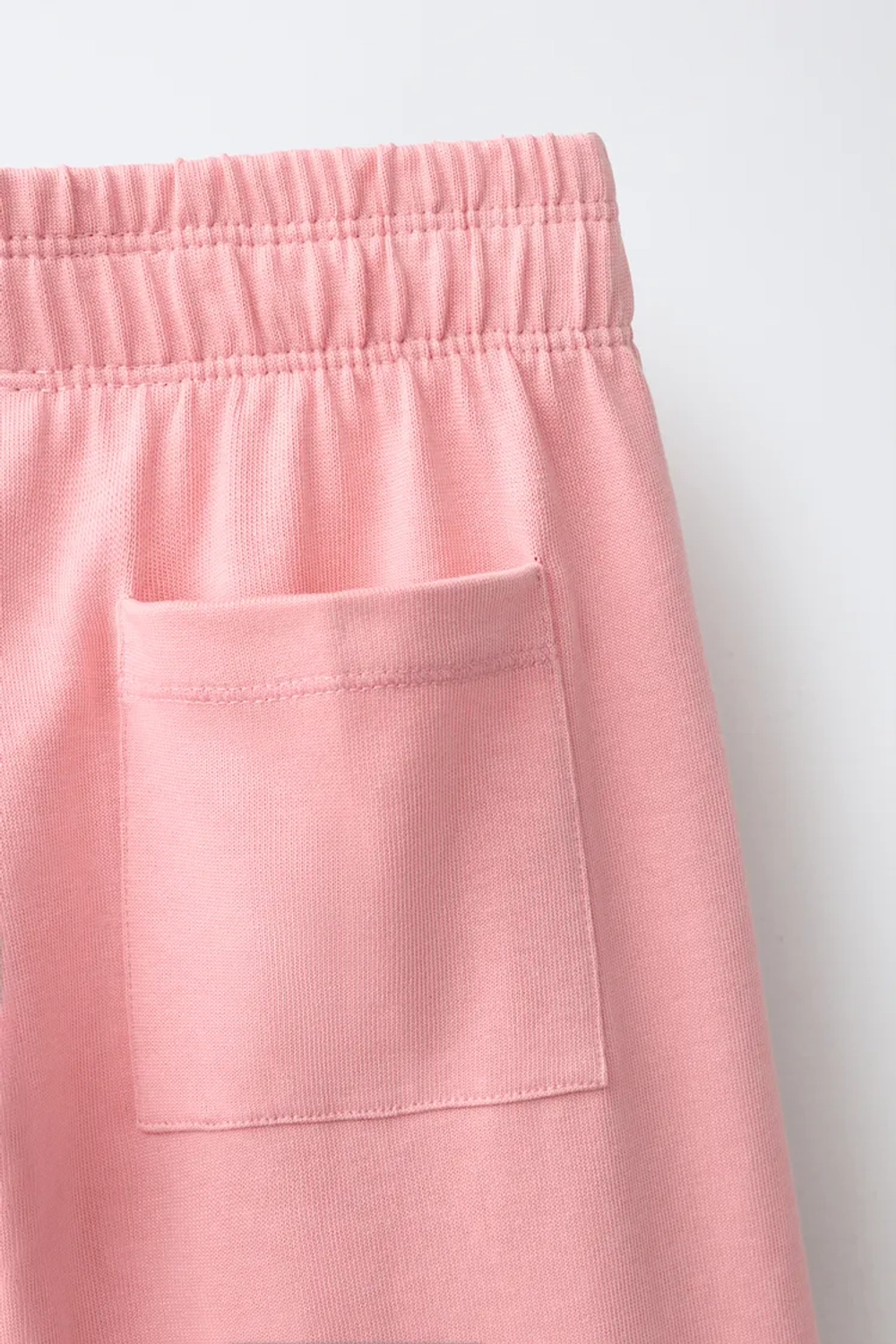 ZARA ПЛОТНЫЕ БРЮКИ WIDE LEG, РОЗОВЫЙ