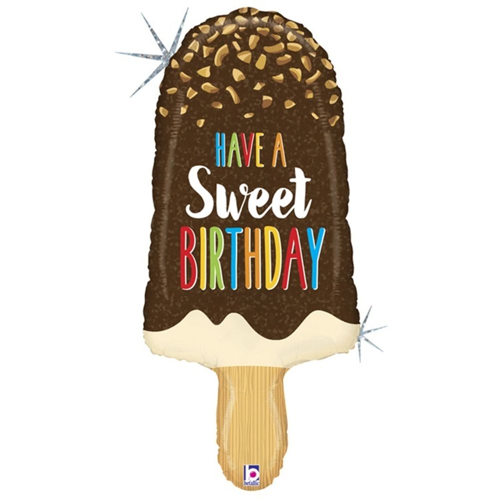 Шар Фигура HAVE A SWEET BIRTHDAY Мороженое