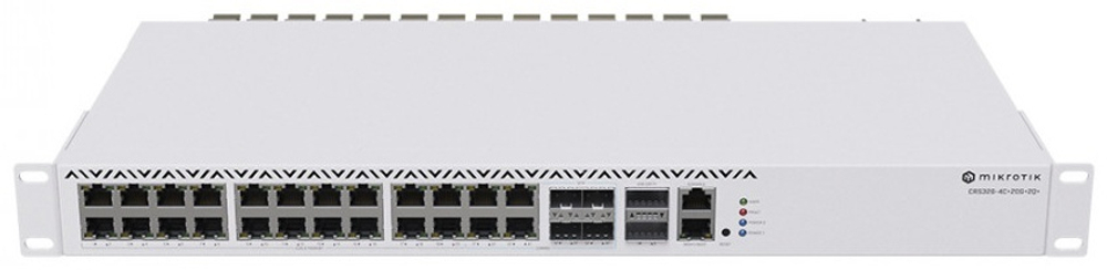 Коммутатор MikroTik CRS326-4C+20G+2Q+RM