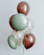 "Осенний завтрак" (набор из 8 шаров) №2131